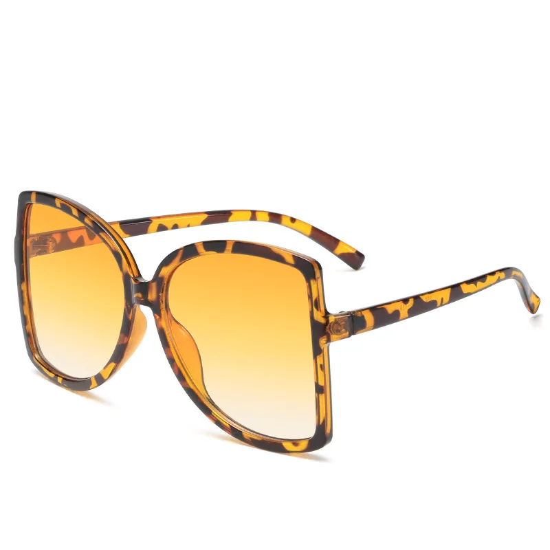 

Large frame lens sunglasses uv400 2021 uv400 2021 butterfly fashion versatile personality sunglasses
