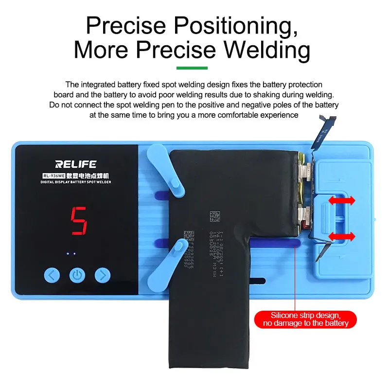 

NEW Spot Welder 6-speed Mode Adjustable Spot Welding Machine One-handed continuous Welding Machine for precision welding