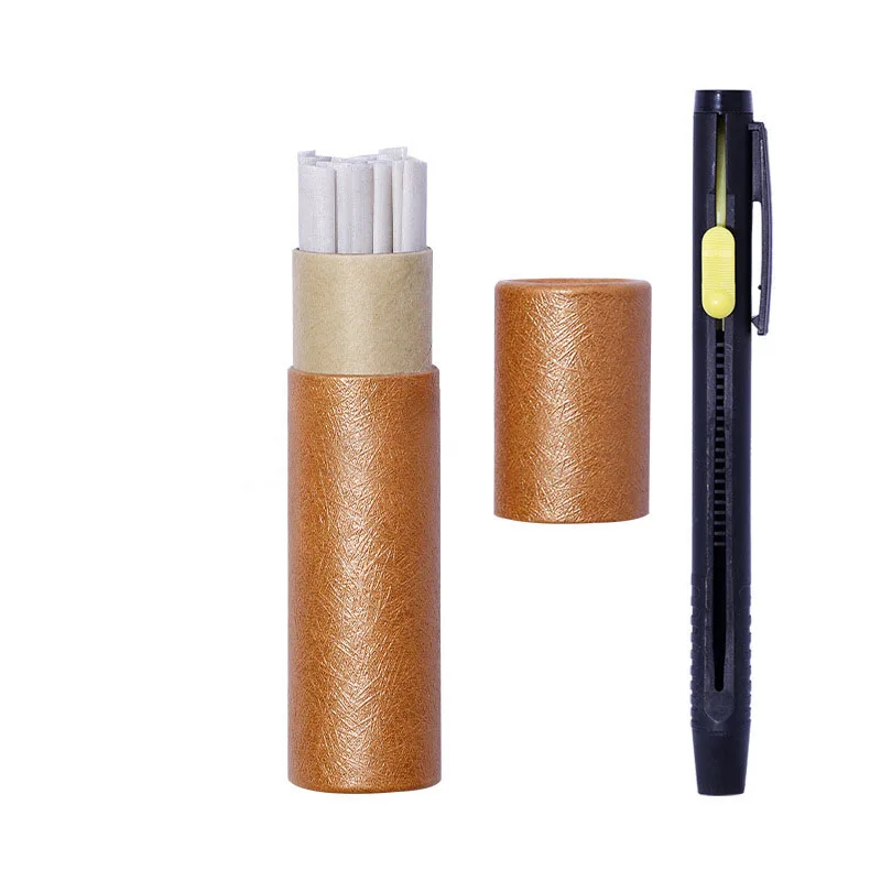 

21 PCS Tailors Scribing Powder Chalk Pen Pencil Retractable Replacement Pen Sewing Dressmakers Invisible Marking Garment Tools