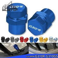 for bmw g310r g310gs g 310r 310gs g310gs with logo cnc aluminum wheel tire valve air port stem cover caps motorcycle accessories