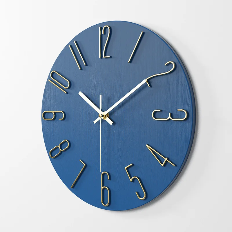 

3D Digital Clocks Living Room Wall Clock Simple Creative Household Dial Watch Fashion Decorative Clock 12 inch 30CM Wall Clocks