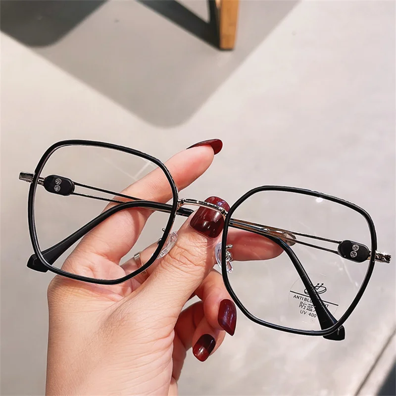 Металлические оправы для очков YOOSKE TR90 мужчин и женщин оправа с защитой от синего