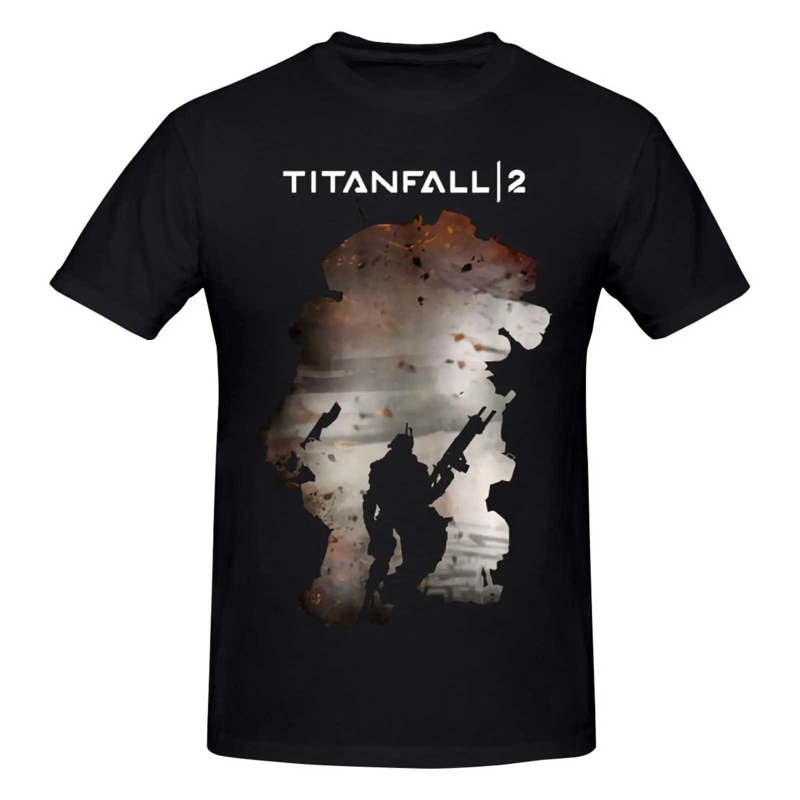 

Футболка Titanfall 2 с силуэтом реги, Мужская футболка, Мужская футболка, гранж футболки для мужчин, мужская футболка, футболки для женщин