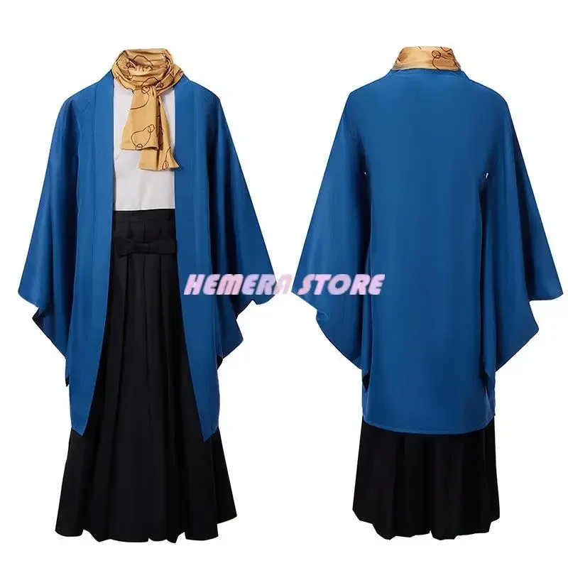Костюмы для косплея Bungo Stray Dogs Fukuzawa Yukichi мужская униформа одежда парик