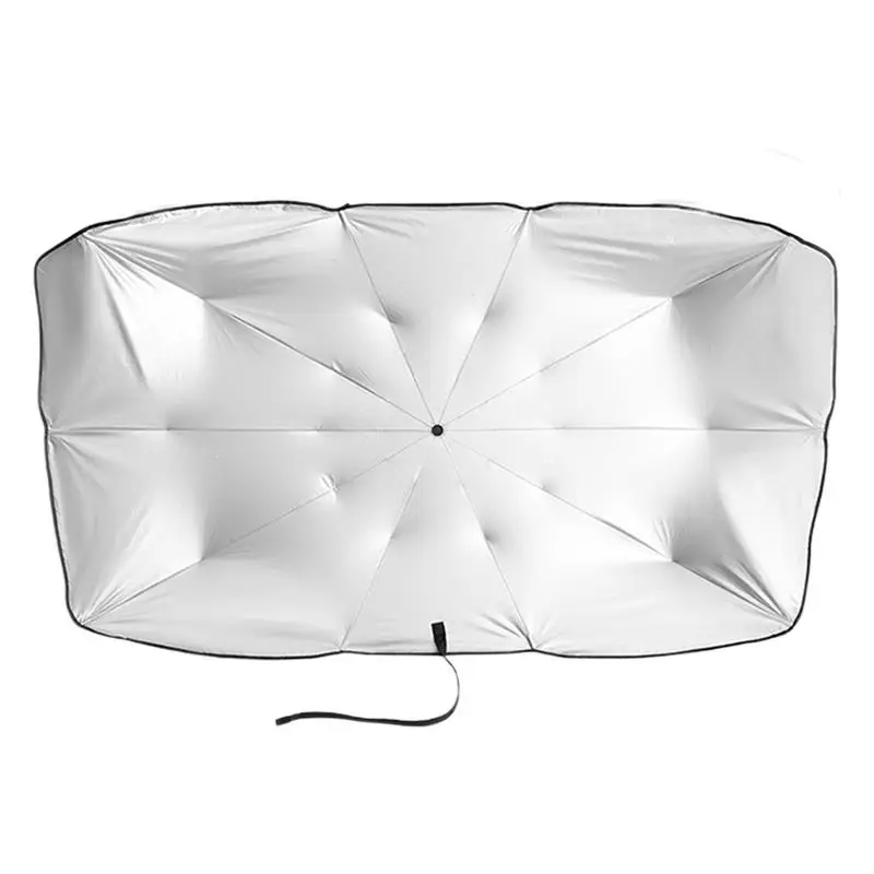 

Car Front Windshield Umbrella Sunshade Folding Umbrella Sunshade For Car Blocks UV Rays 360 Degree Rotation Windshield Sun Shade