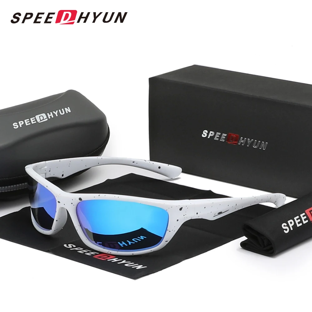 Поляризованные солнцезащитные очки Speedhyun для мужчин и женщин модные