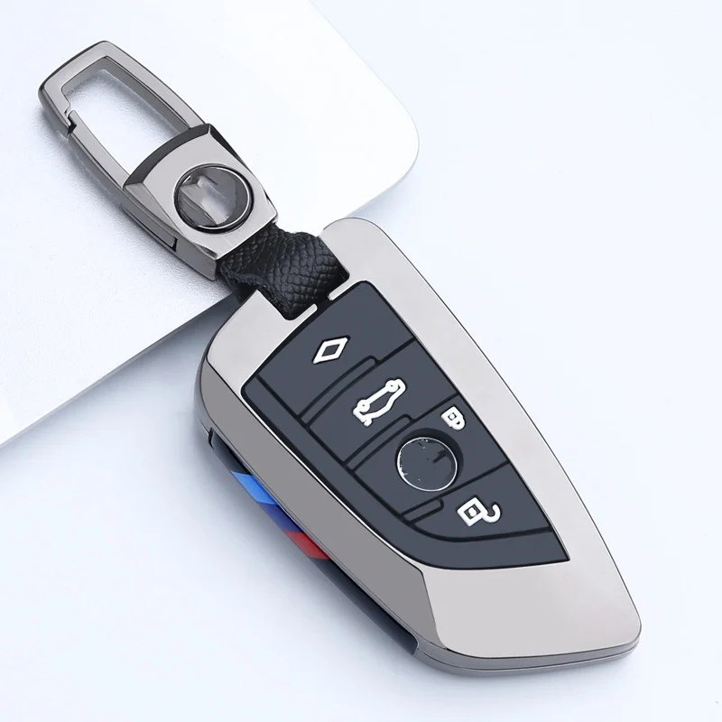 

Чехол для автомобильного ключа для Bmw F20 G20 G30 X1 X3 X4 X5 G05 X6 аксессуары держатель для автомобильного стайлинга оболочка для ключей чехол для клю...