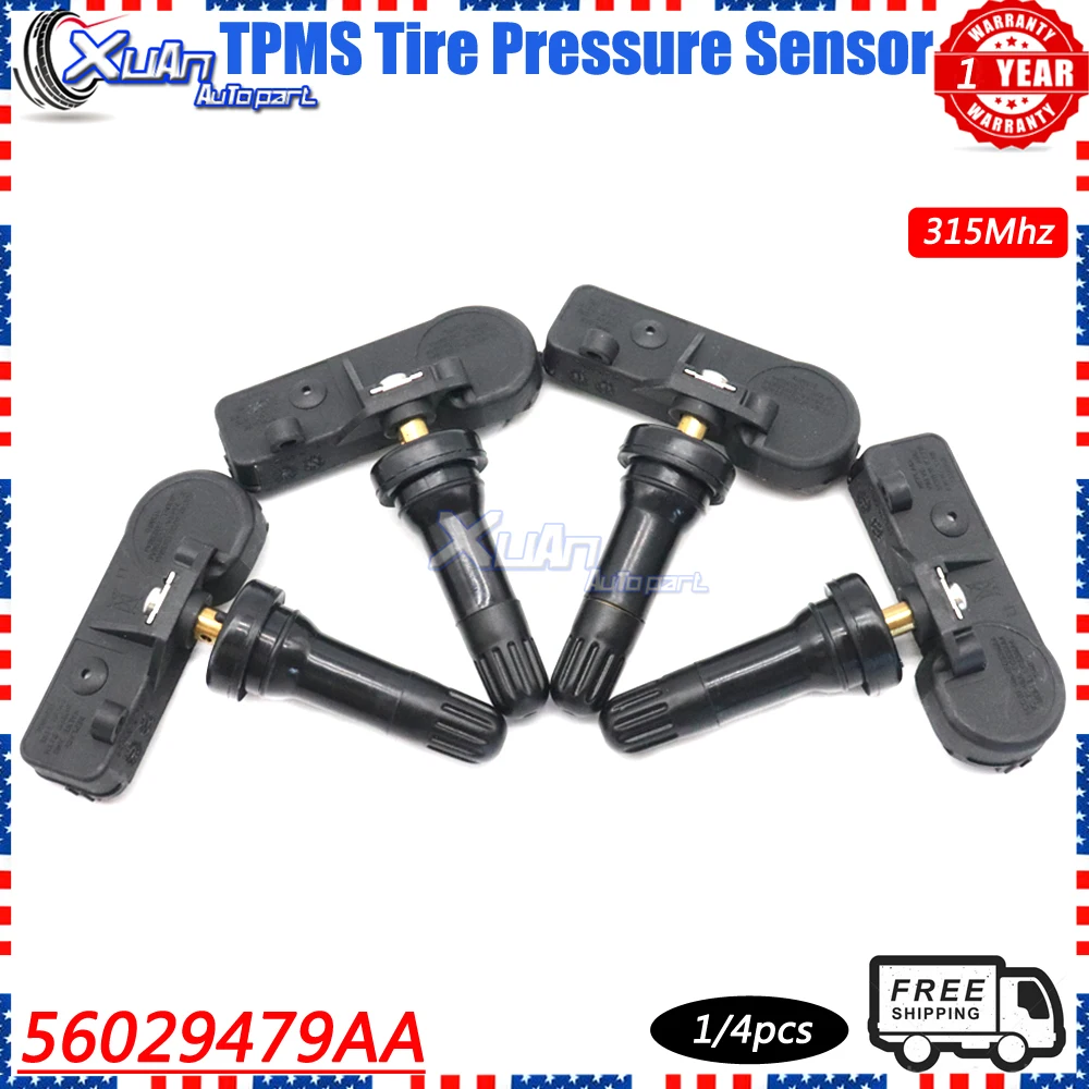 

Система контроля давления в шинах 56029479AA, для CHRYSLER 200 SEBRING, DODGE AVENGER, JEEP LIBERTY WRANGLER, 315 МГц