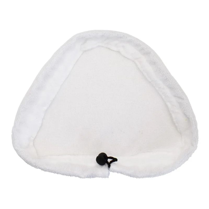 Фото Сменные треугольные насадки для швабр H2O X5 и паровых швабр Shark, белые треугольные чистящие насадки, моющиеся аксессуары для швабр. №2