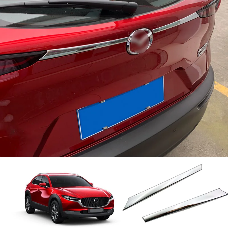 

Задняя Крышка багажника из хромированной нержавеющей стали для Mazda Cx-30 Cx30 2020 2021
