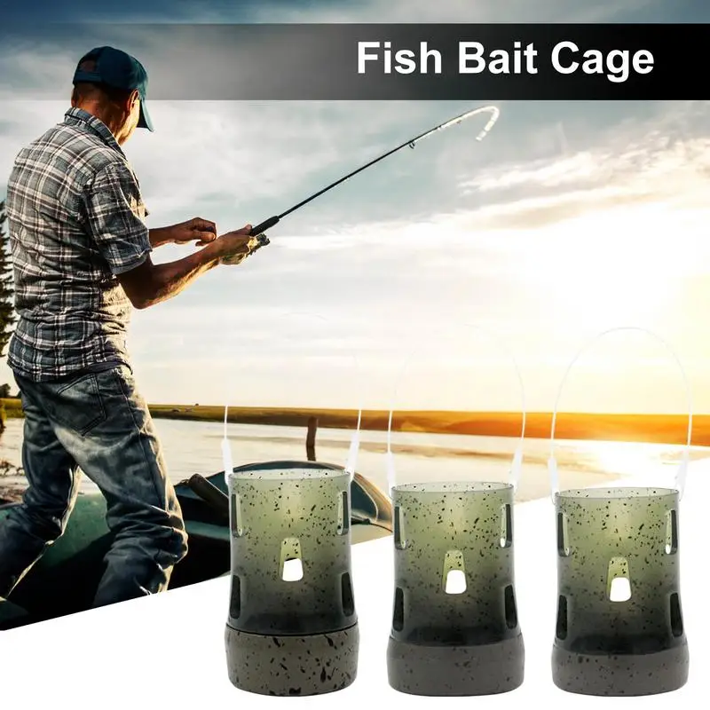 

Fish Basket Trap Fishing Feeder Bait Cage For Saltwater Outdoor Fishing Accessories For Men Father And Boyfriends For Freshwater