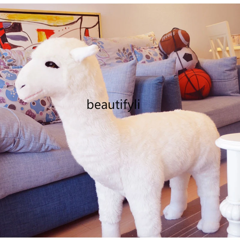 

HJ Super Large Sheep Simulation Sheep Camel Plush Doll Toy for Girls