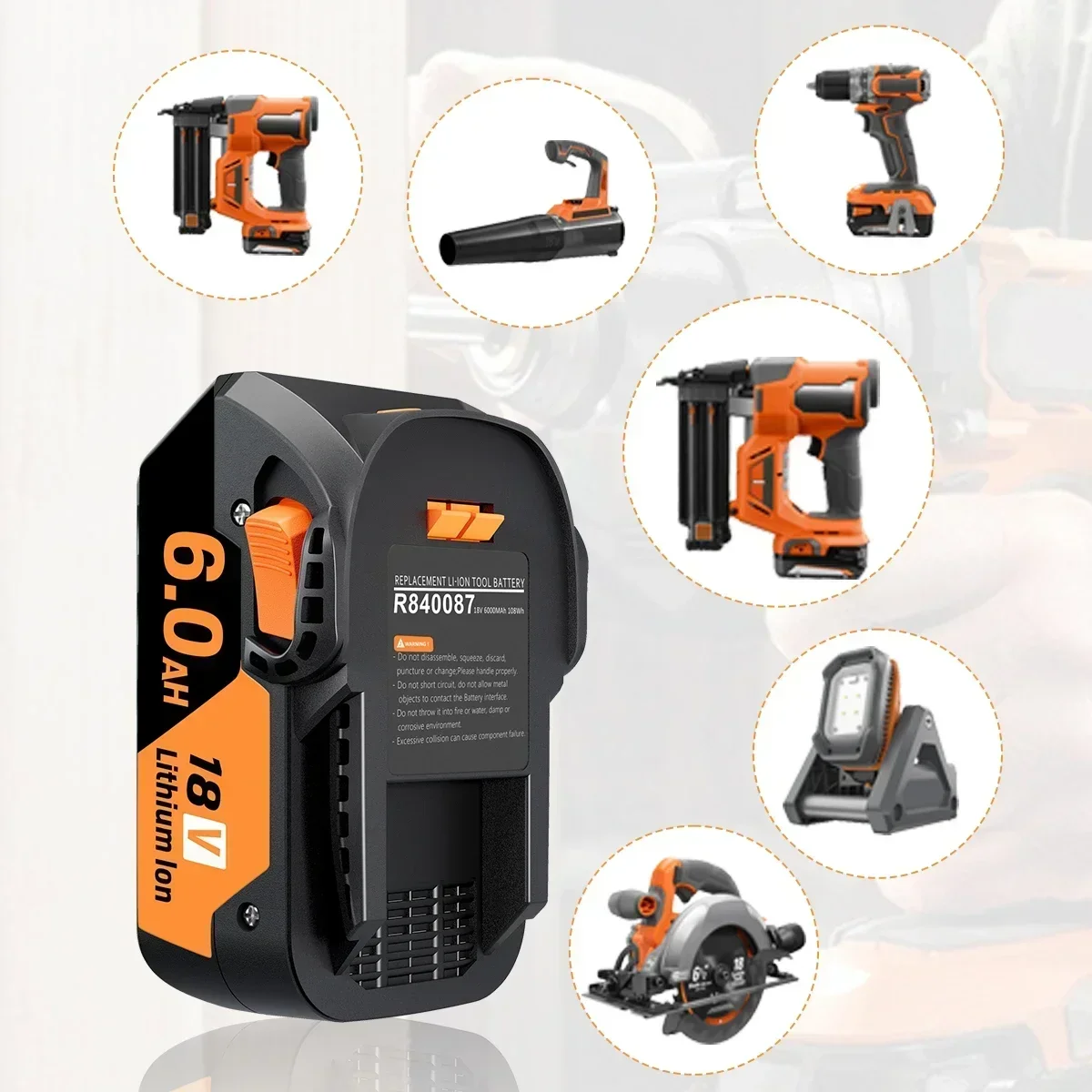 Аккумуляторные дрели для литиевой батареи Ridgid 18 В