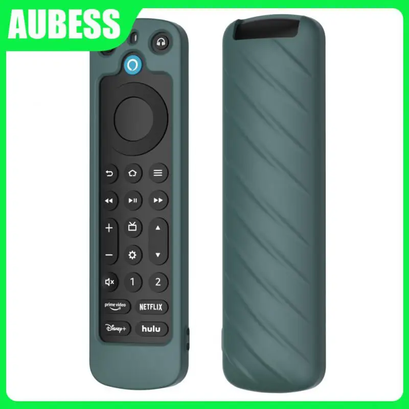 

Remote Control Accessories Shockproof Remote Voice For Amazon Alexa Voice Cover Durable Washable Silicone Cover New