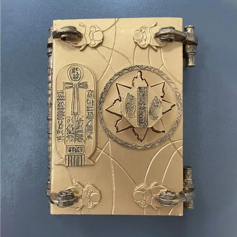 Книга Магическая смерти из смолы деревянное украшение для дома настольная