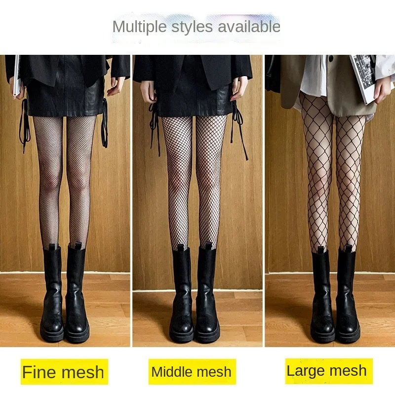 

Sexy Women's Long Fishnet Body Stockings Fish Net Pantyhose Mesh tights Nylon Tights Lingerie Skin Thigh High Waist Hosiery