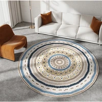 nordic ethnic pattern moroccan living room bedroom bay window bedside round carpet floor mat yoga mat home decoration carpet