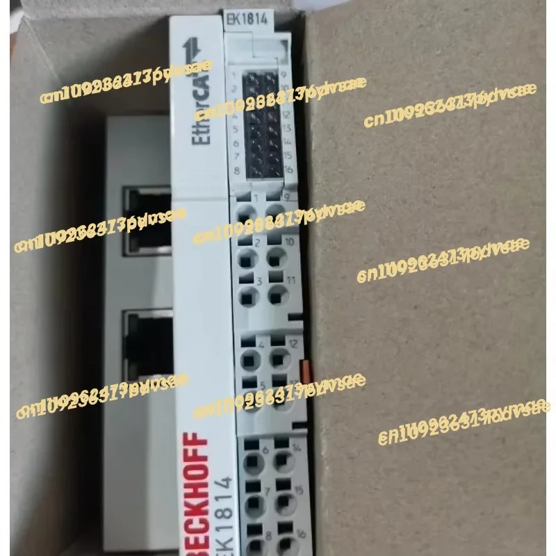 Новый оригинальный EtherCAT-контроллер EK1814 2025 года с интегрированными цифровыми входамивыходами, модуль ПЛК для Beckhoff (art.: 3920da885fa87) - 3920da885fa87