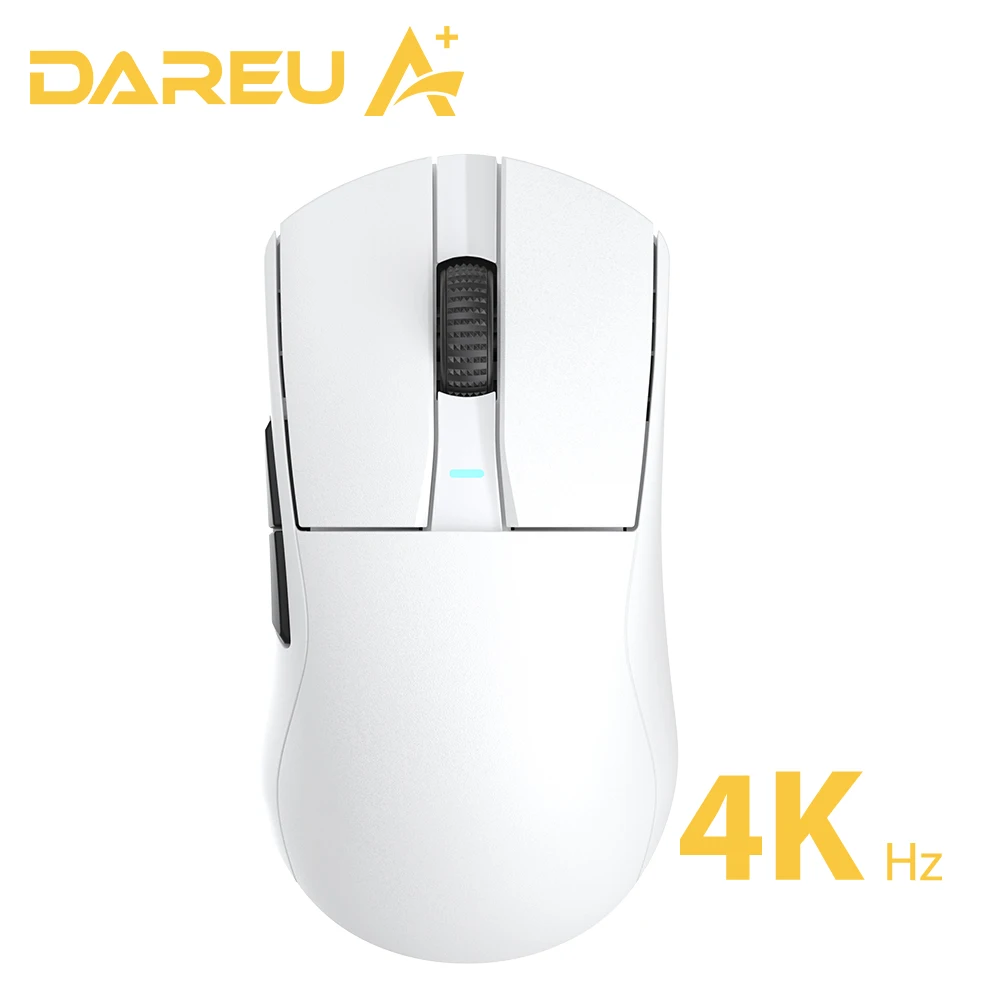 DAREU 4 кГц трехрежимная Беспроводная игровая мышь PBT легкая 55g PAW3395 оптический датчик 26000 DPI RGB для ПК ноутбука