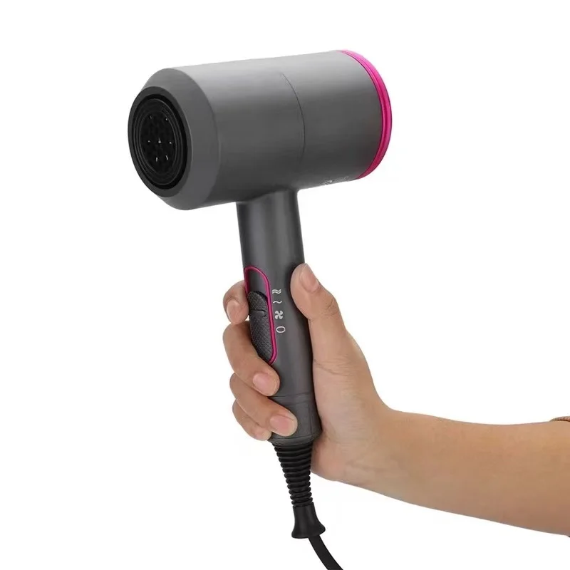 

New Products Hot Cold Wind Diffuser Conditioning Professional Salon Foldable AC Motor Heat Blow Electric Hair Dryer