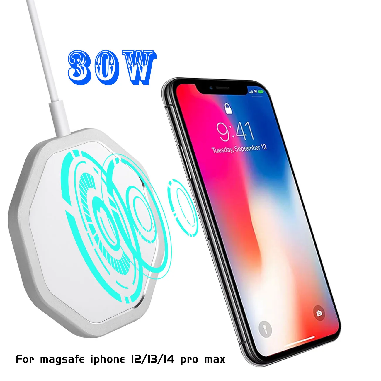 

Беспроводное зарядное устройство для iphone, 30 Вт