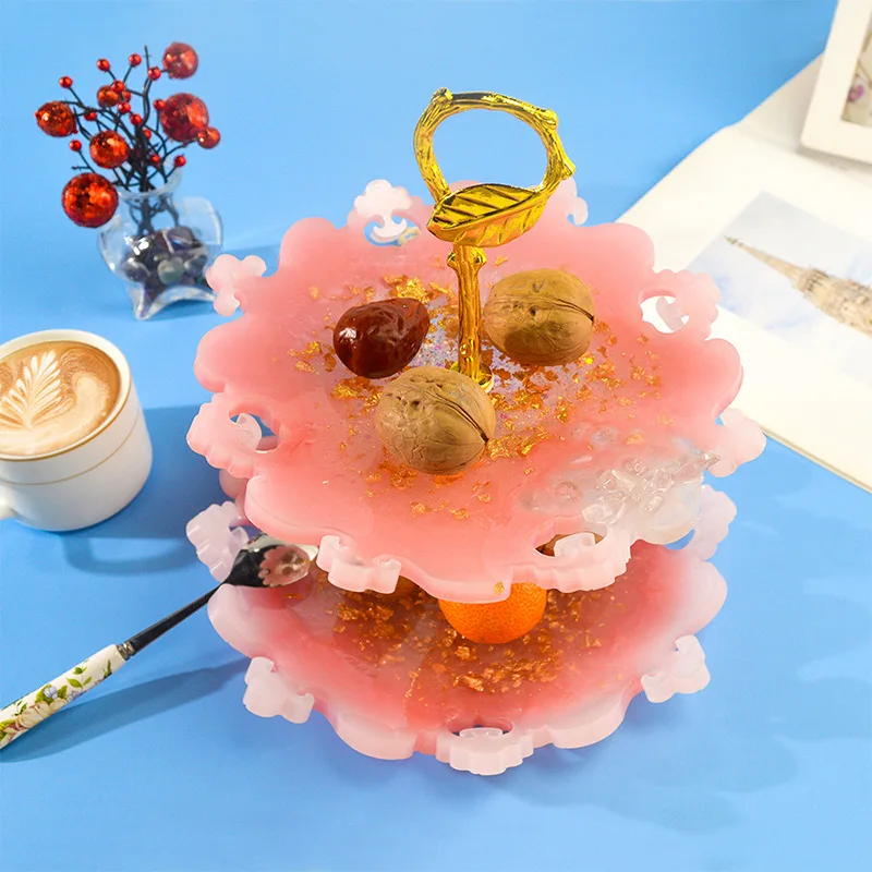 Трехслойная зеркальная силиконовая форма сделай сам стеллаж для закусок тортов