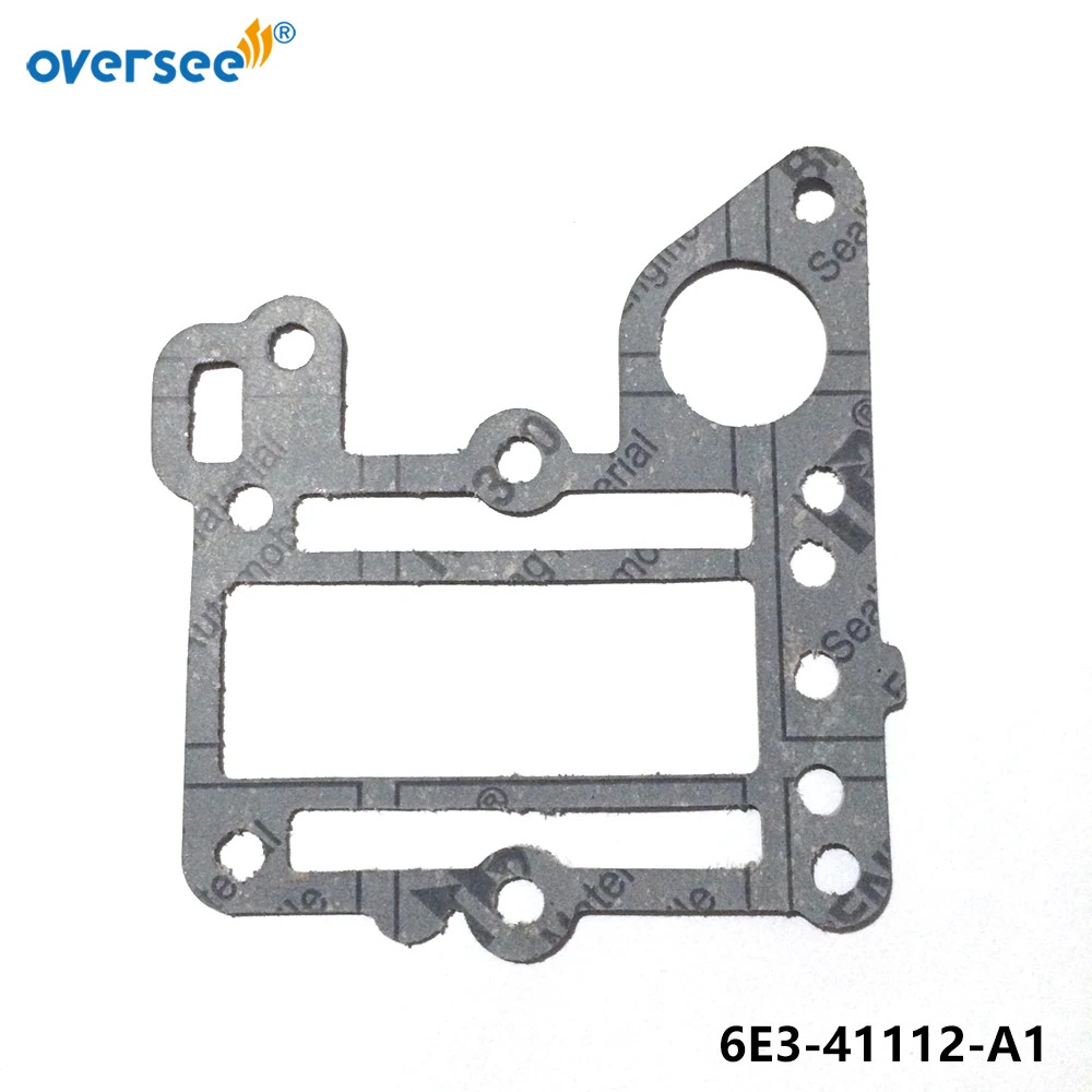 

Gasket 6E3-41112-A1 Gasket Exhaust For Yamaha Outboard Motor 2T 5HP 6E3 Model 6E3-41112 6E3-41112-A0