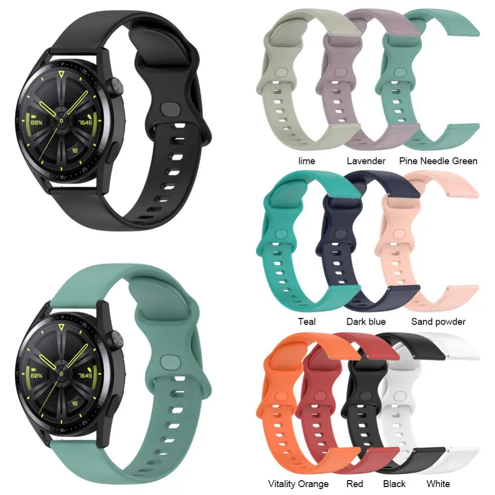 

Silicone Strap For Xiaomi Color2/Huami GTR3 Smart Watch 20MM Universal Wristband