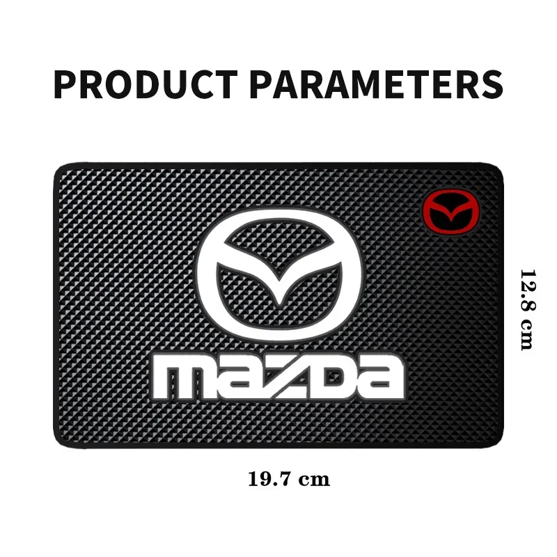 Для Mazda Car Silicagel Противоскользящий коврик для приборной панели телефона