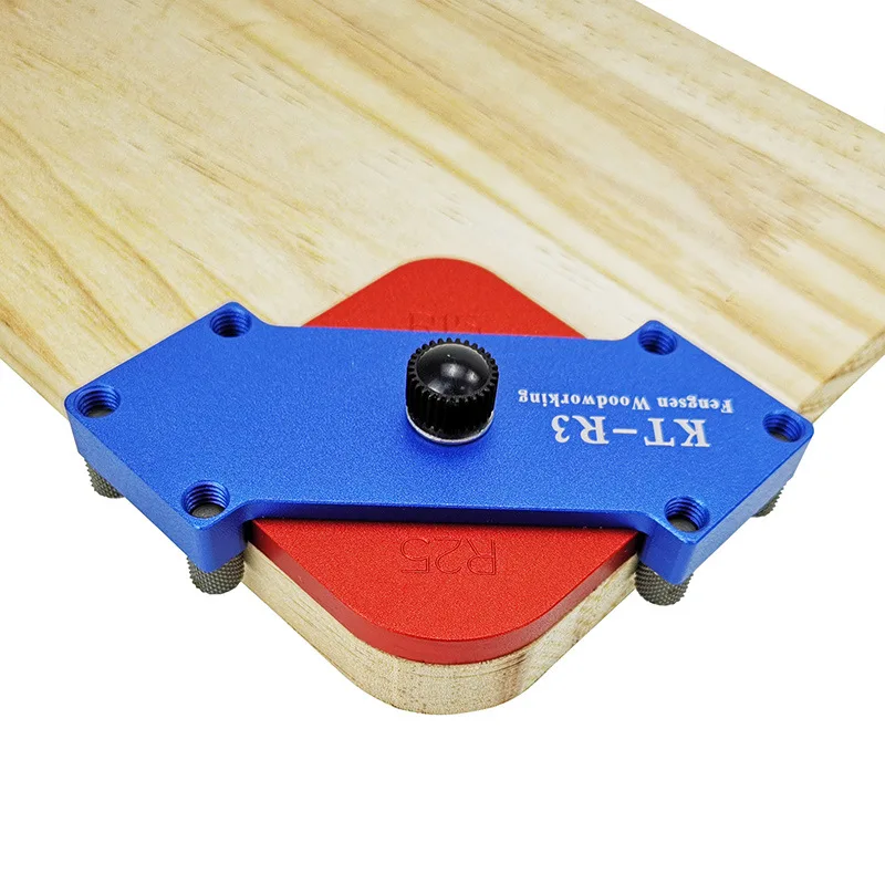 

Wood Milling Circle Corner Router Table Corner Jig Templates Radius C/R Angle Locator for Woodworking Electric Trimming Milling