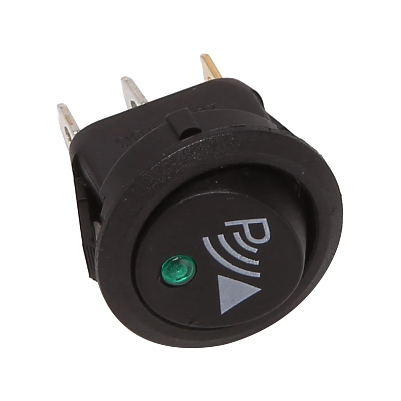 

5X Round 3 Pin Rocker / Parking Off Switch Front Rear Walking Sensor