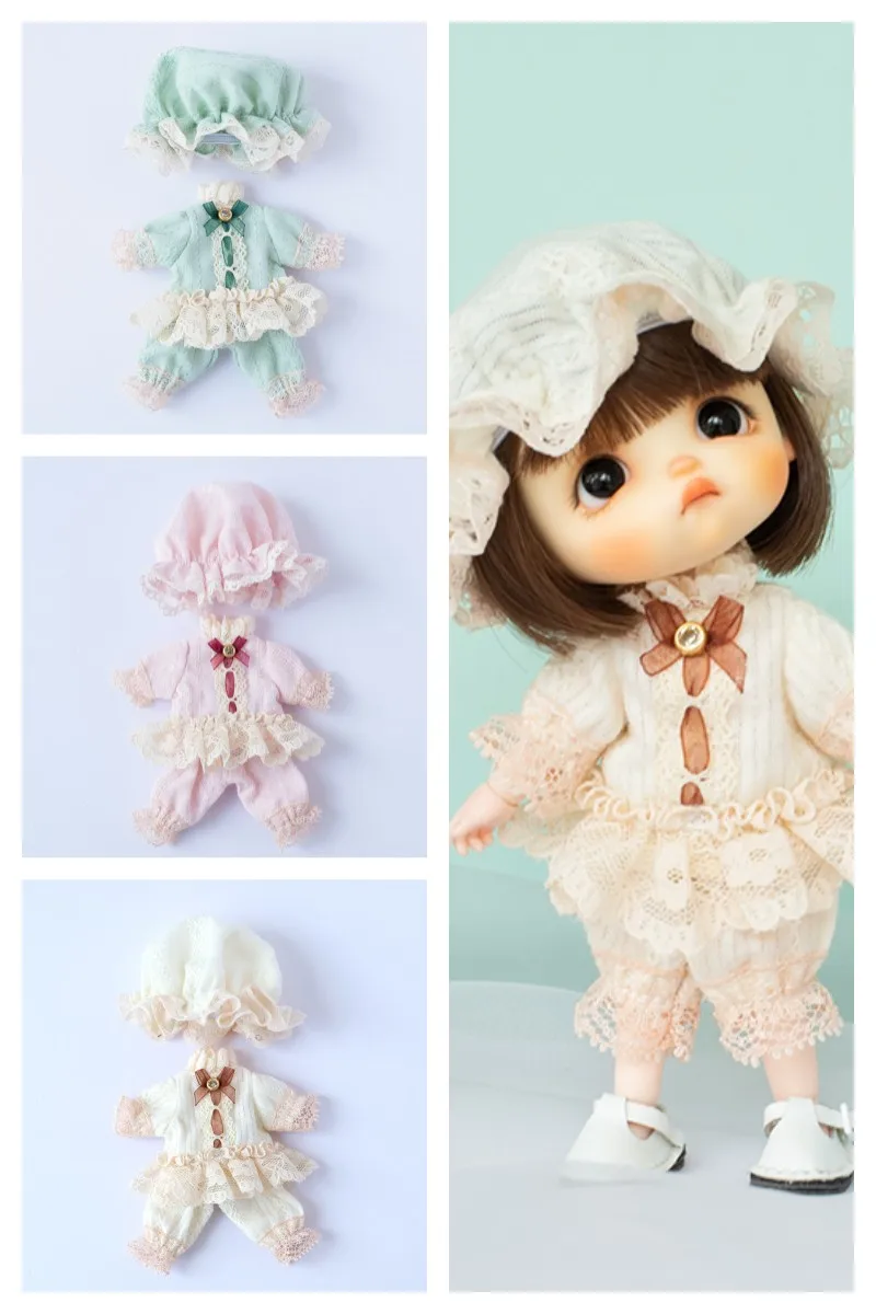 

Ob11 Doll Clothing European Pattern Vintage Lace Suit Doll Doll Dress Molly Obitsu11 1\12 Points Bjd Gsc P9 Clothing Accessories