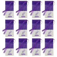 12pcs small sachet bags lavender fragrance sachet dried lavender sachet bags fragrance lavender for drawers closets