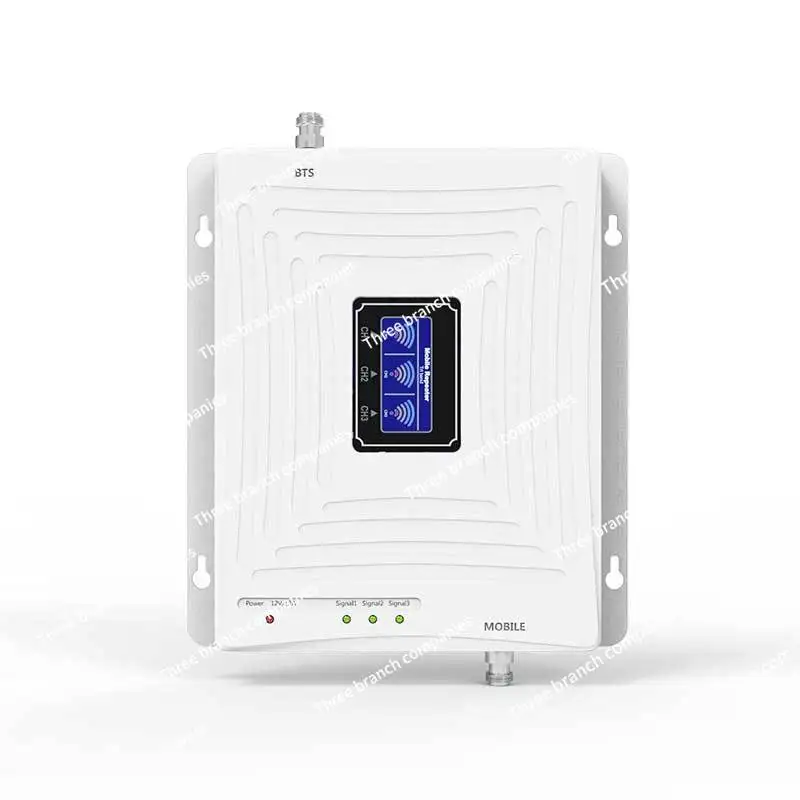 3-полосный усилитель сигнала повторитель 900 1800 2100 МГц мобильной сети Gsm 3g 4g GSM