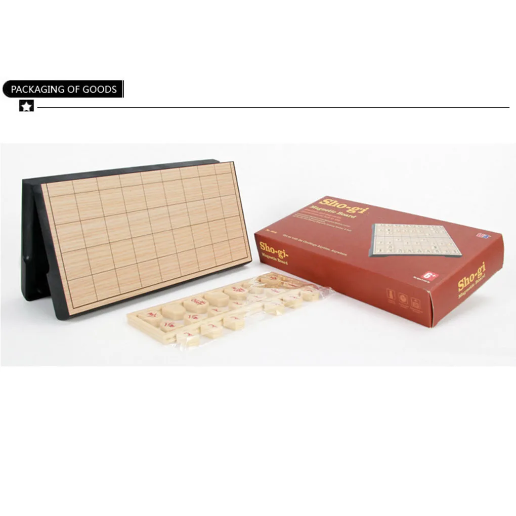 

Adults Portable Japanese Chess Game Board Training Folding Chessboard