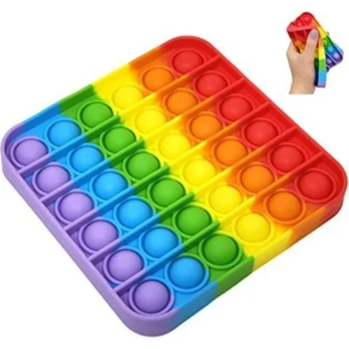 

Pop It Push Bubble Fidget Custom Pop Sensory Toy Mental Stress Toy