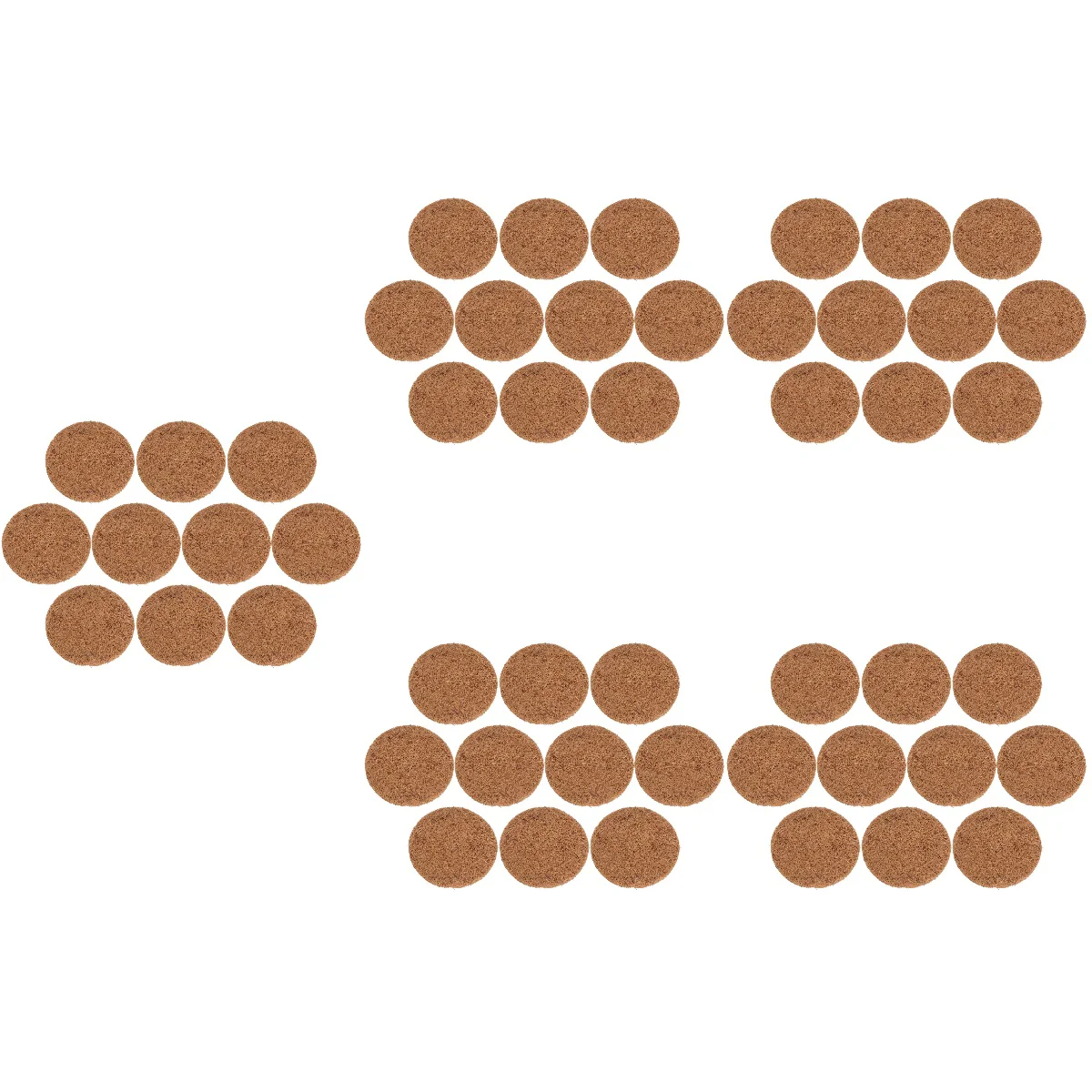 

50 шт., коричневые подушки для гидропоники