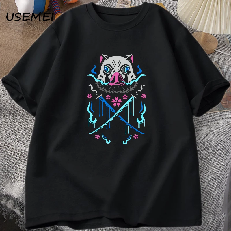 

Kimetsu No Yaiba T Shirts Demon Slayer Anime Beast Breathing Swordsman T-shirt Graphic T Shirt Y2k Streetwear 90s Man Top Summer