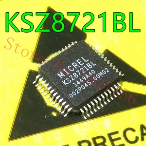 KSZ8721 KSZ8721BL KS8721BL QFP48 3.3V Single Power Supply 10/100BASE-TX/FX MII Physical Layer Transceiver