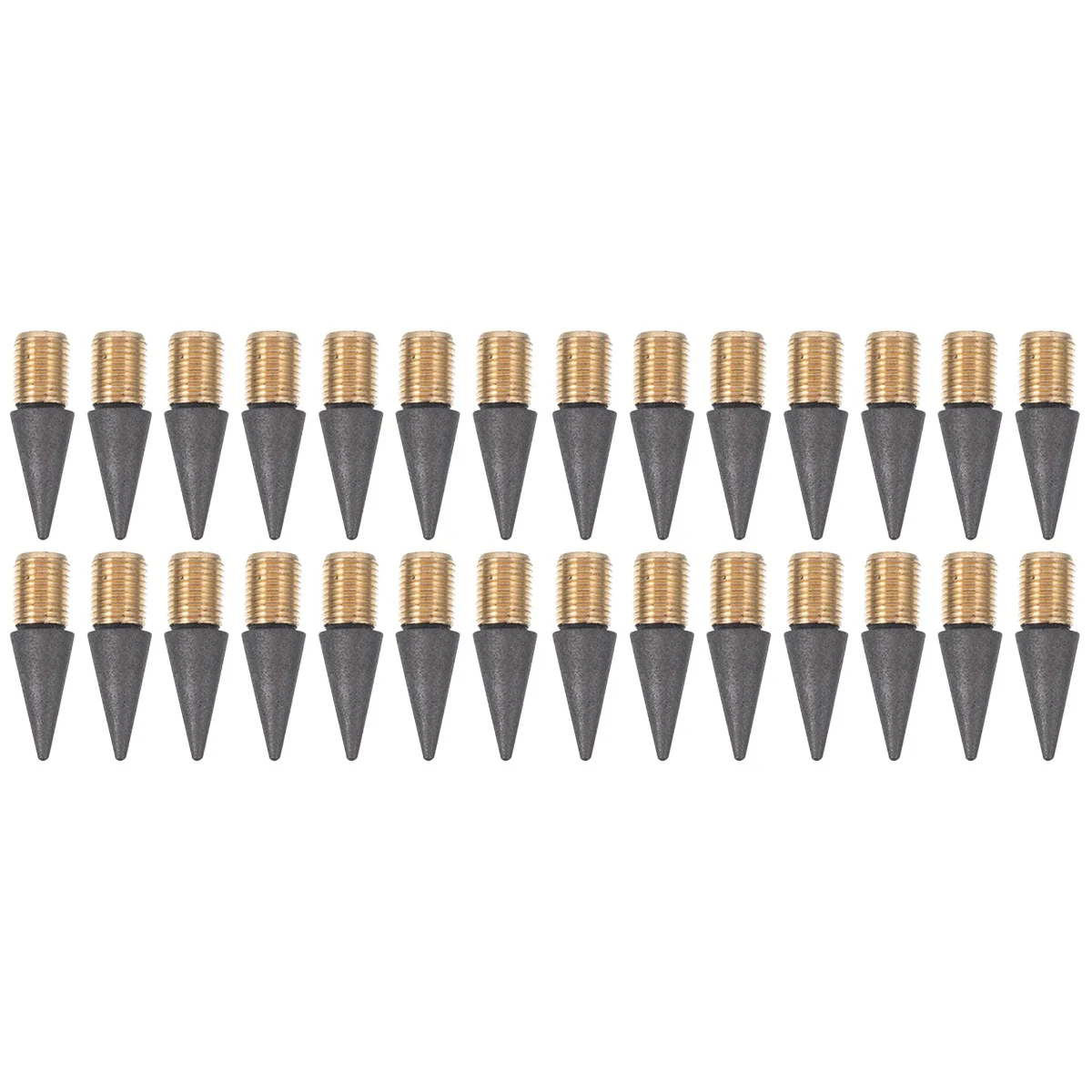 

50 Pcs Replacement Nibs Metal Inkless Refills Forever Everlasting Graphite Student Eternal Tip