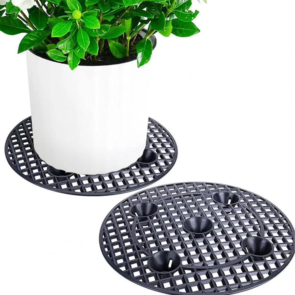 

20/30CM Potted Plant Stand Space-saving Ventilating Plastic Plant Pot Level Elevator Floor Deck Protector Yard Gardening Tool