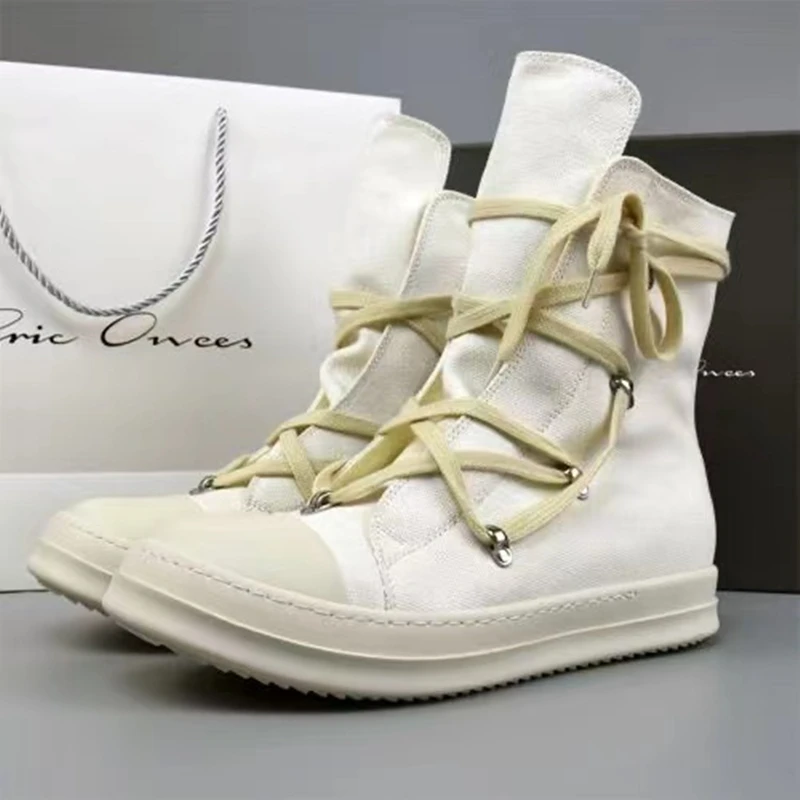 

2022 Women's High Top Canvas Shoes Cross shoelace Classic Style Women's Sneakers Men's High Top Canvas Shoes Ladies Casual Shoes