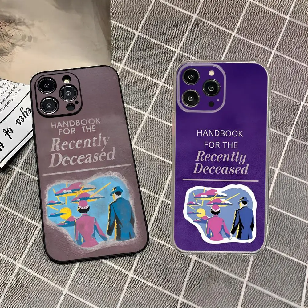 B-Beetlejuices-Handbooks Phone Case for iphone 16 15 14 13 Pro Max Mini 11 12 Xr X Xs 7 8 Plus Cover