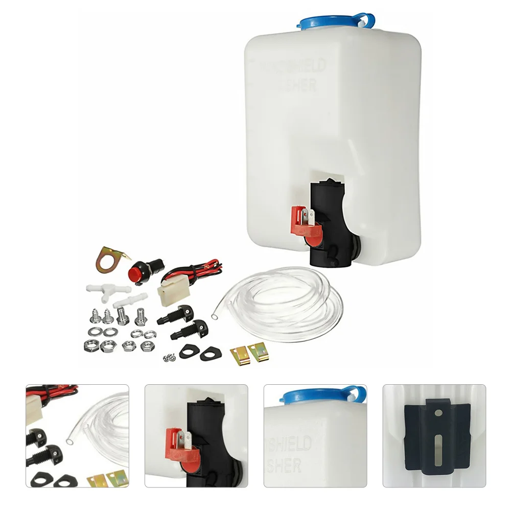 

Pump Washer Reservoir Car Windshield Fluid Tank Wiper Windscreen Bottle Vehicle Pumps Window Cleaning