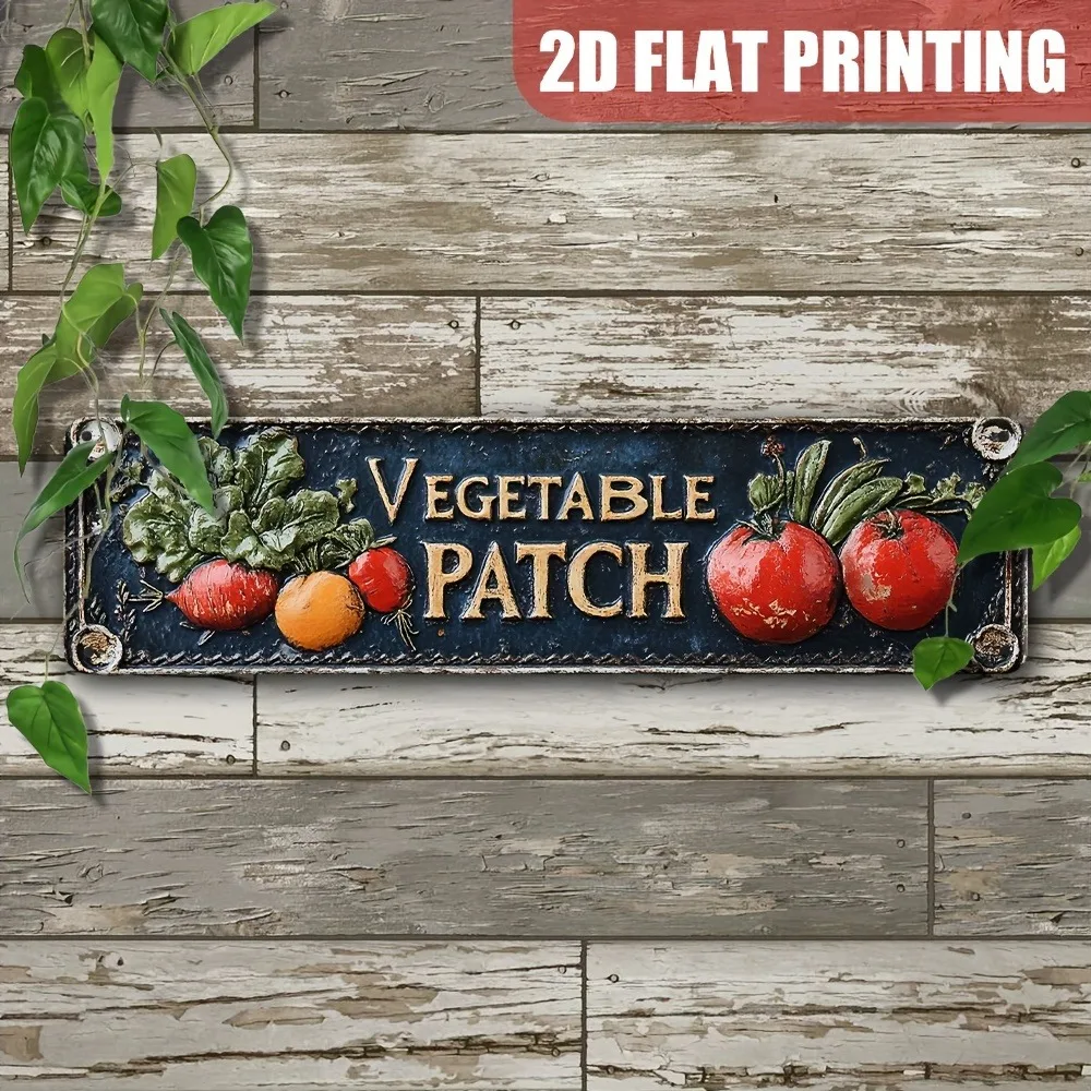 

Антикварная алюминиевая садовая табличка HELLOYOUNG