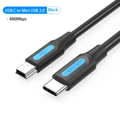 Кабель-переходник Vention usb-c/Mini USB, для цифровой камеры, MacBook