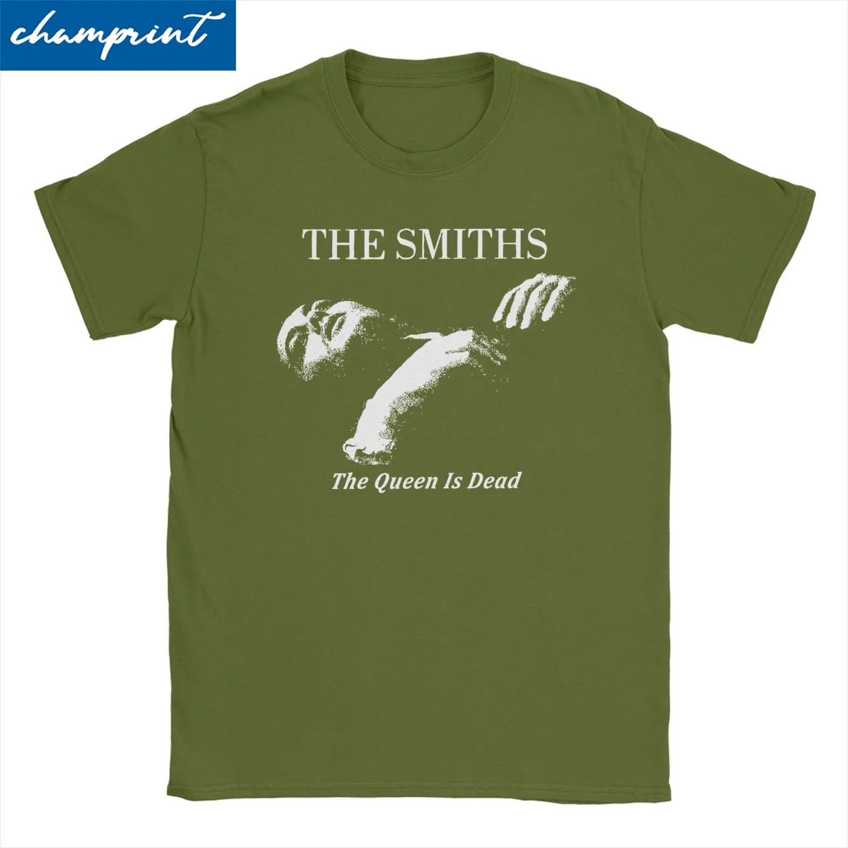 

The Smiths The Queen Is Dead T Shirt Men Women Pure Cotton Funny T-Shirts Crewneck 1980's Rock Tees Short Sleeve Clothes Printed