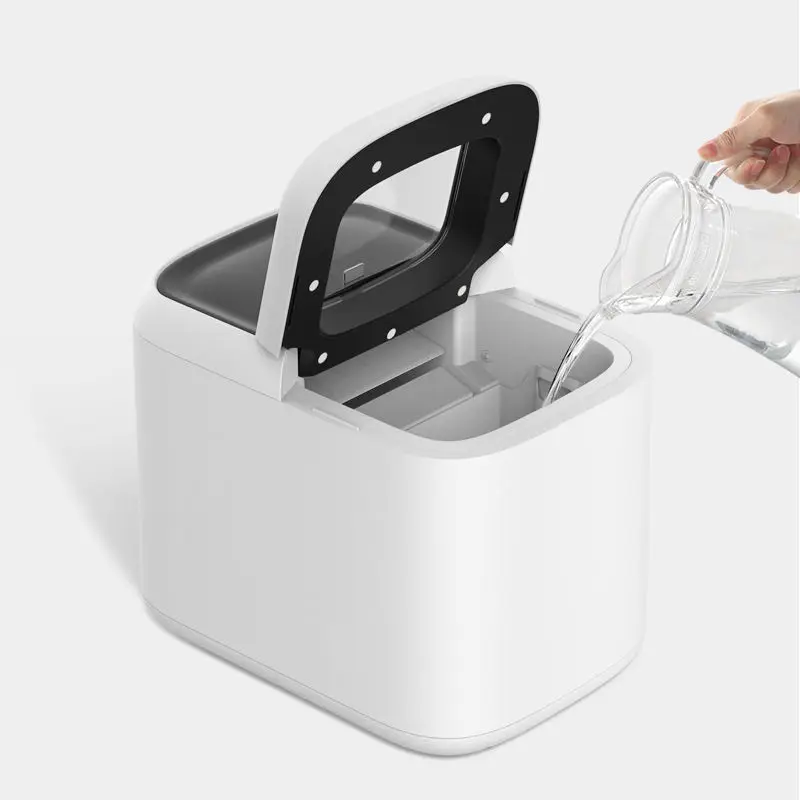 

Home countertop portable ice maker with self-cleaning function