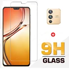 Защитное стекло для экрана 2 в 1 для Vivo V23 5G, защитная крышка для объектива VIVO V23e V21 V21e S10e 5G, пленка из закаленного стекла