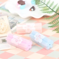 sakura eraser with special creative cute girls heart and little crumbs to wipe clean without leaving marks stationery
